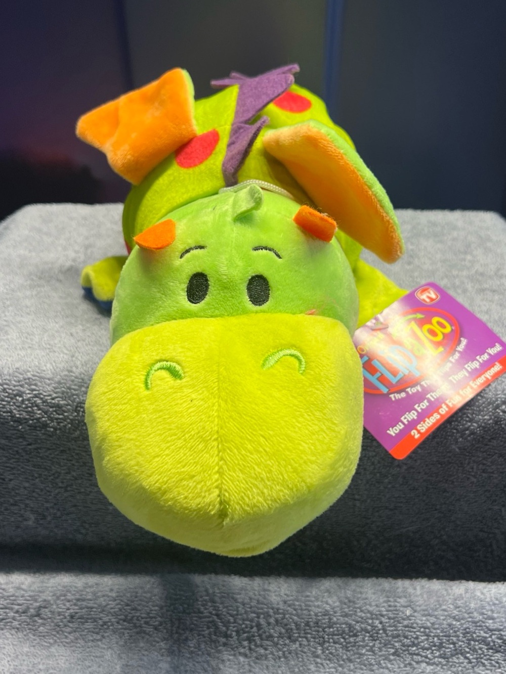 Flip A Zoo IMOGEN DRAGON PERSEPHONE UNICORN 2-in-1 Plush 14” Stuffed Animal